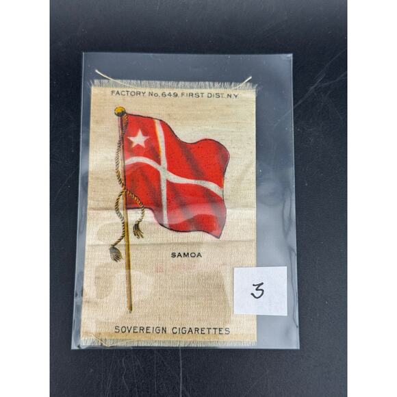 Assorted Flags Antique Cigarette Silks - Picture 5 of 10